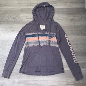 Billabong distressed hoodie